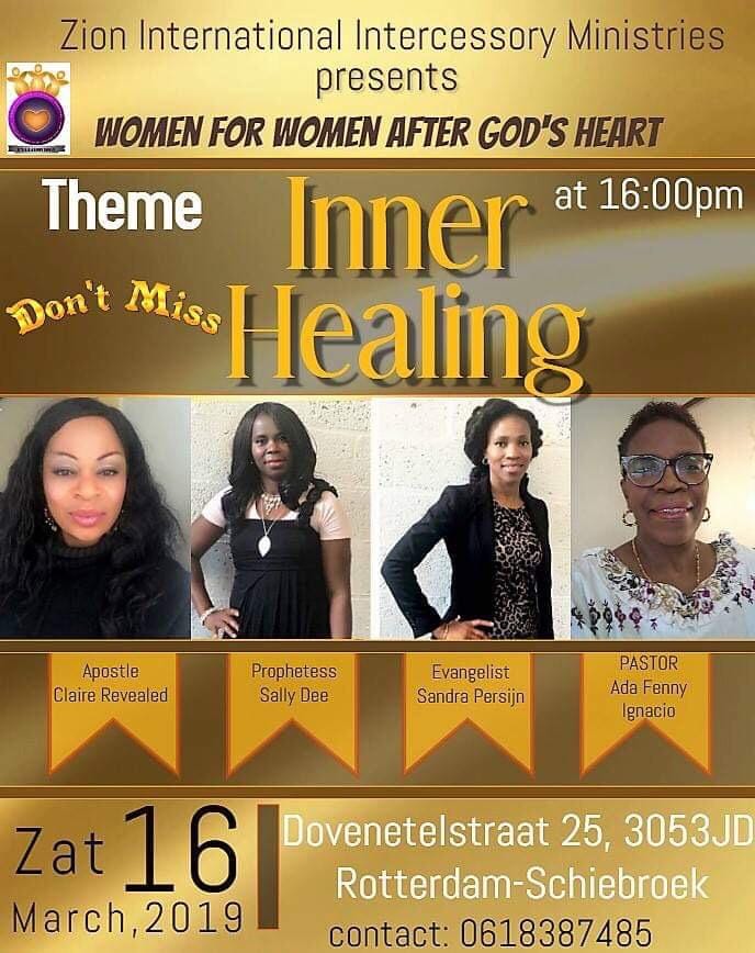 Don't miss Inner Healing