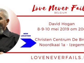 Love never fails Belgium - David Hogan