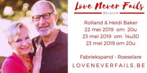 Love never fails Belgium - Rolland and Heidi Baker