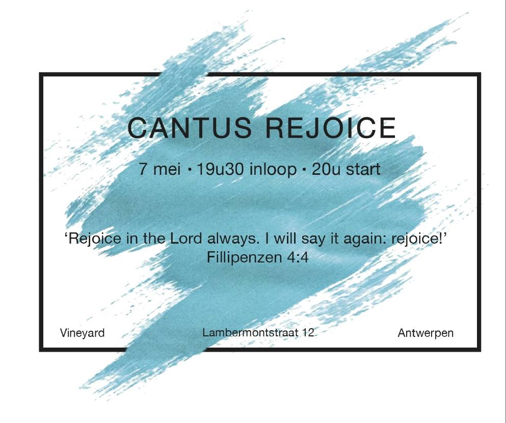 Cantus Rejoice