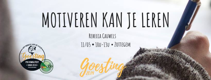 Goesting: Motiveren kan je leren