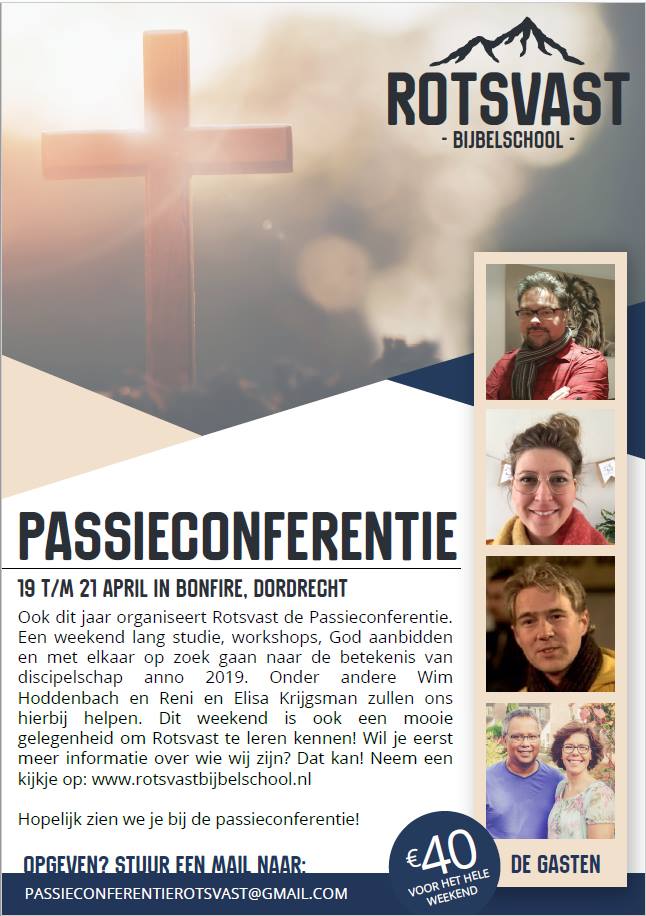 Passieconferentie 2019 - Rotsvast Bijbelschool