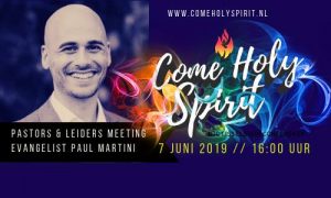 Come Holy Spirit - Pastors & Leidersmeeting