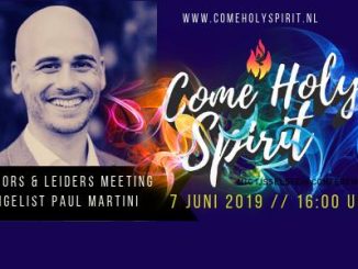 Come Holy Spirit - Pastors & Leidersmeeting