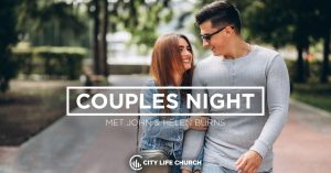 Couples Night met John & Helen Burns