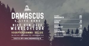 Niet Van Deze Wereld TOUR (Damascus & Live Band)