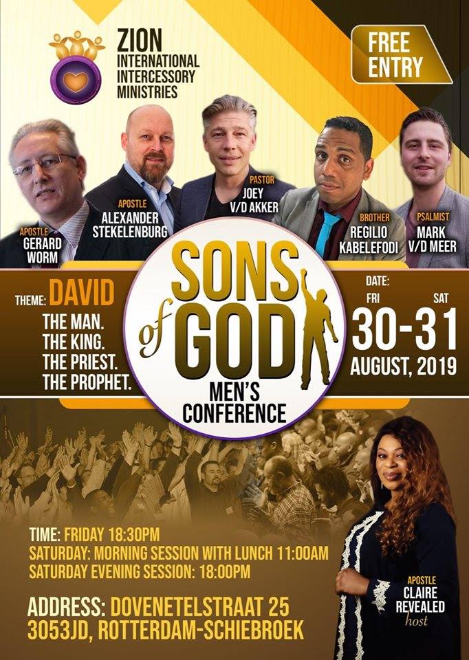 Sons Of God - Men's Conference