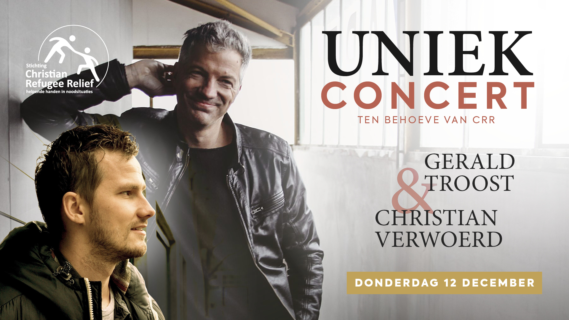 Uniek Concert met Christian Verwoerd en Gerald Troost