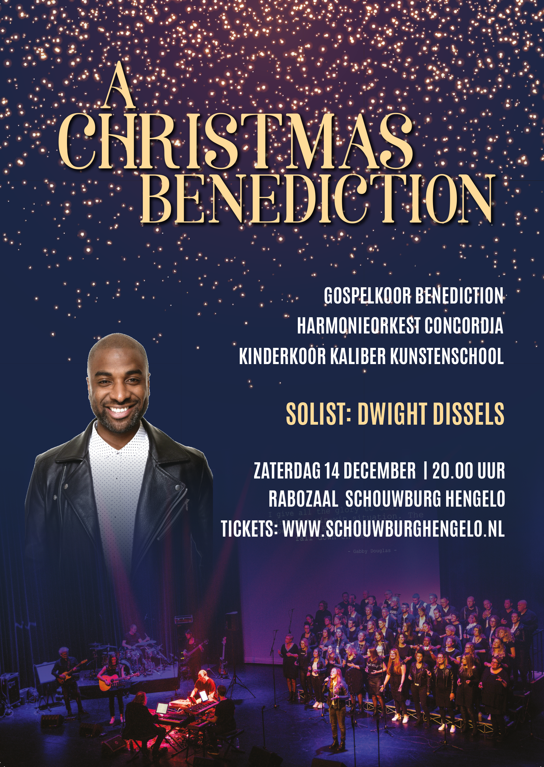 Sfeervol Kerstconcert met Dwight Dissels